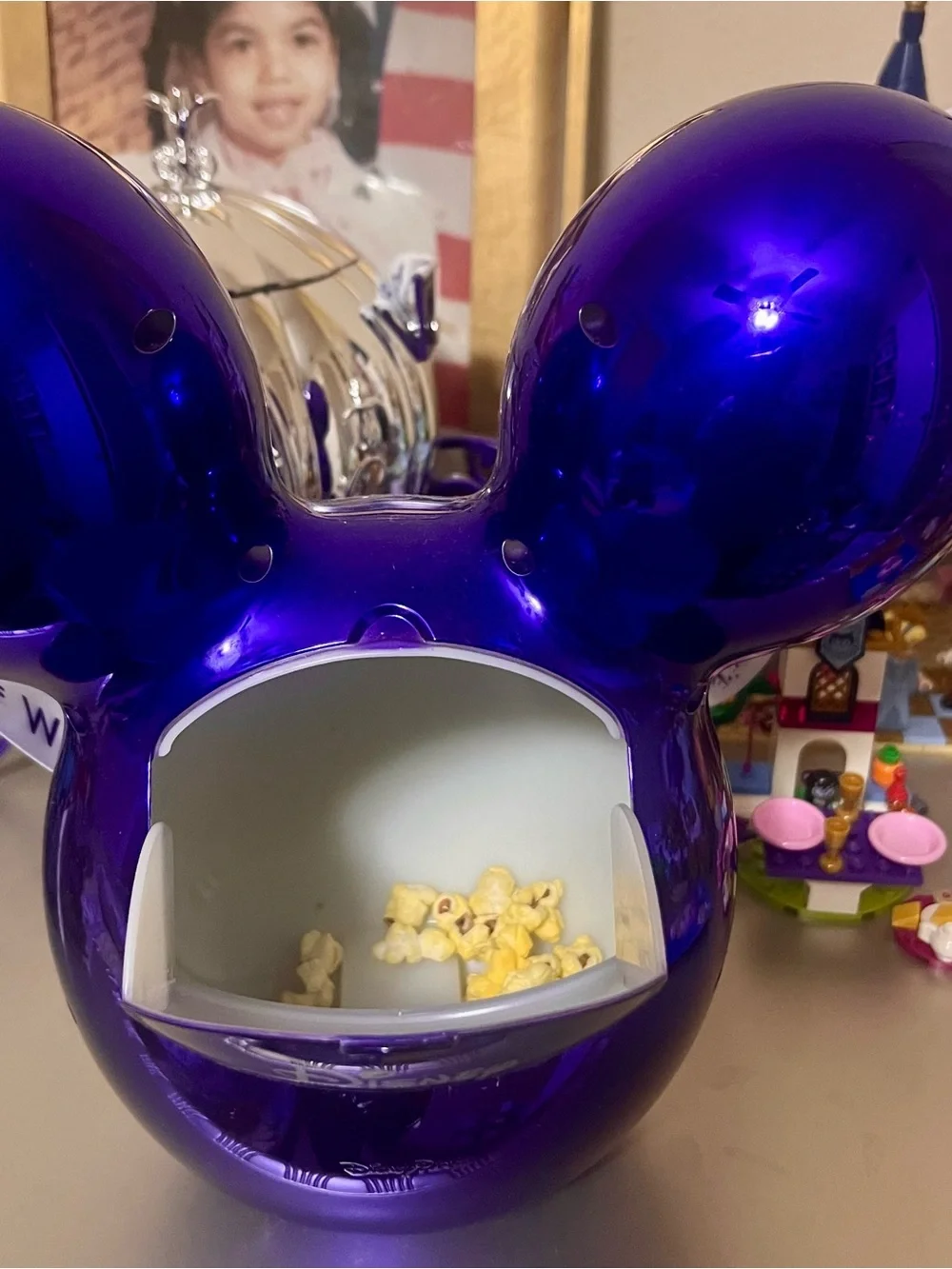Disney Metallic Royal Blue Mickey Mouse Balloon Figure